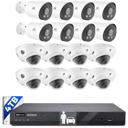 NVR PoE Security Camera System - 16 Channel