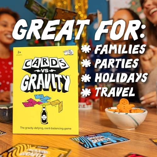 Cards vs Gravity: Ultimate Stacking & Balancing Travel Game - Card Game