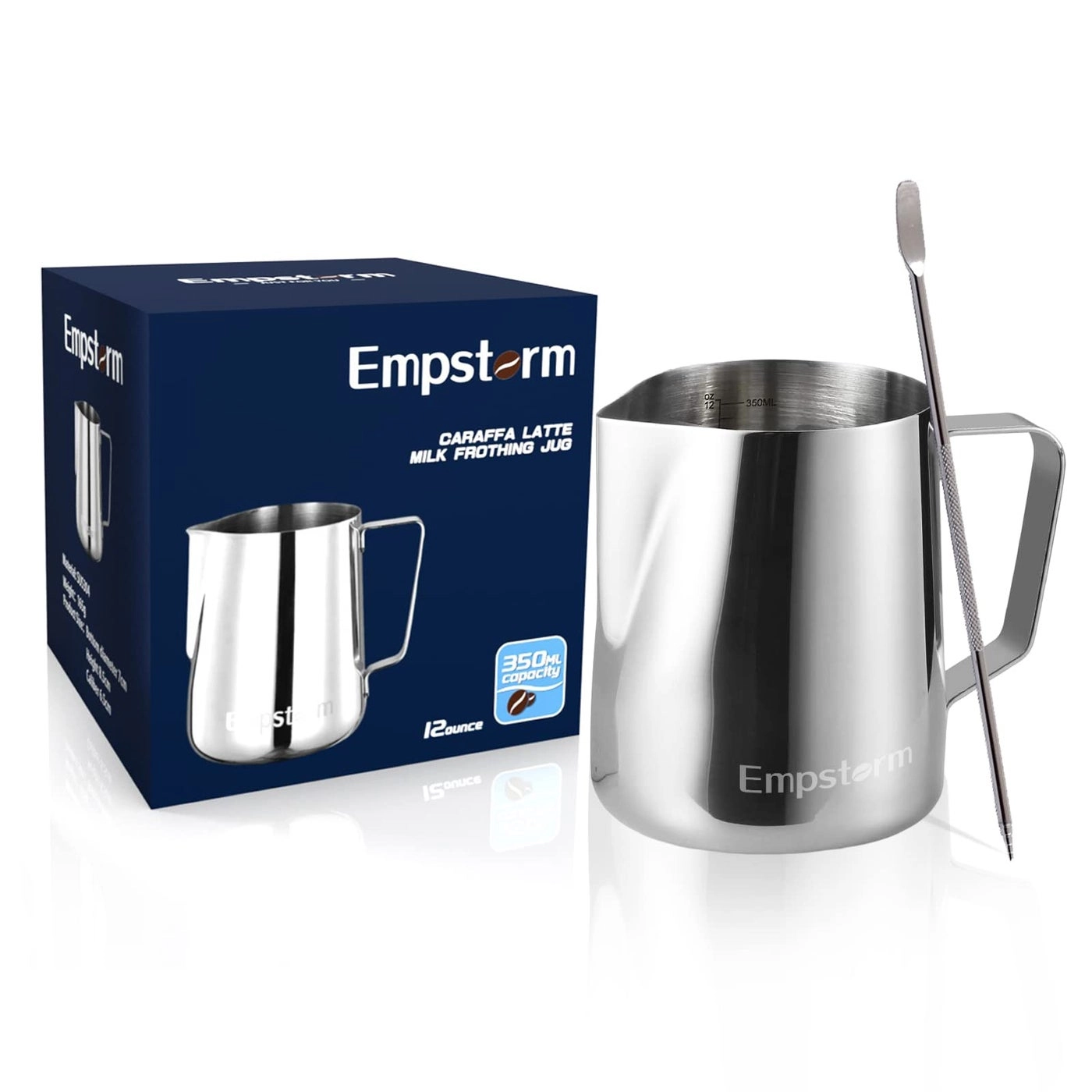 Empstorm Espresso Machine - 20 Bar Milk Frother Steam Wand