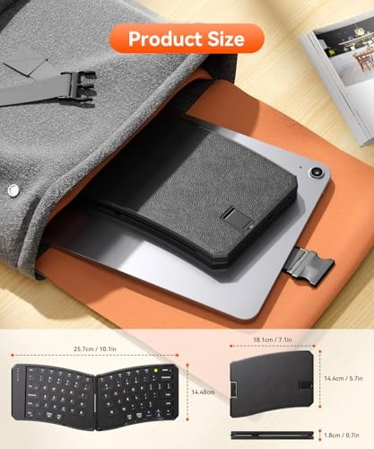 Ergonomic Foldable Keyboard - Wireless