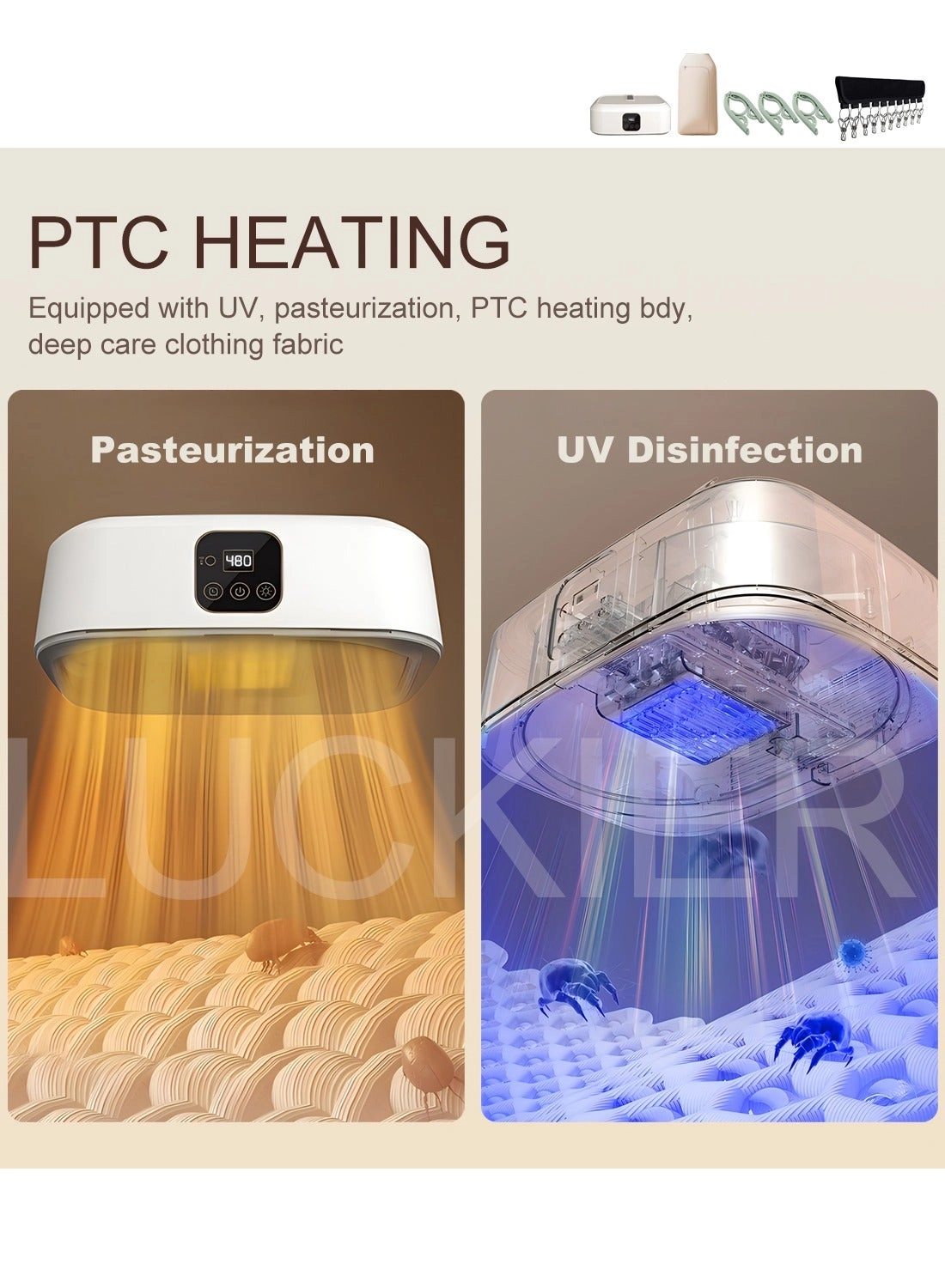 Portable clothes drye - 600 W