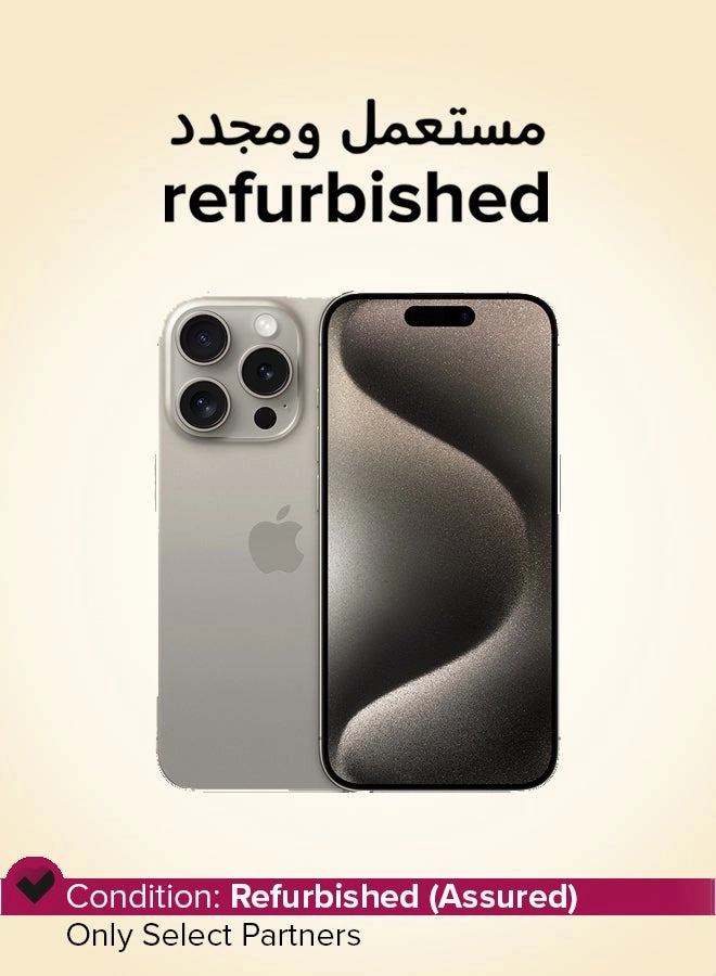 (Renewed) iPhone 15 Pro - 128GB