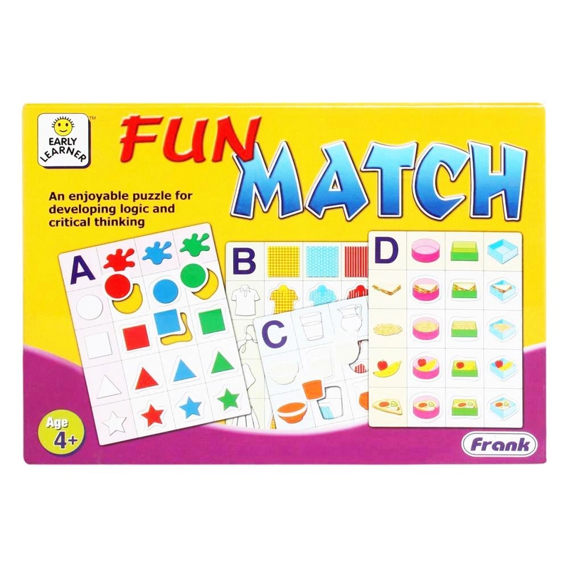 Frank Baby Learner Fun Match - 4 Years and Above 48 Pieces