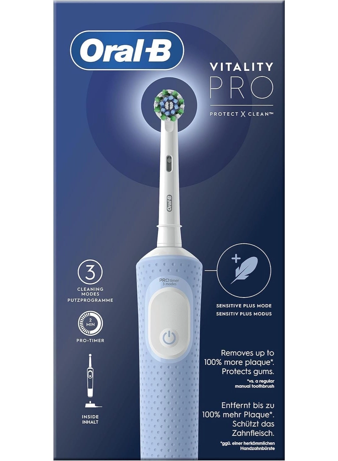 Oral-B D103 - Electric Toothbrush Blue
