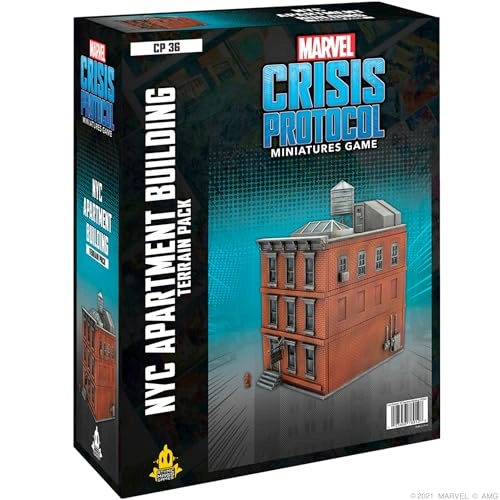 Marvel Crisis Protocol: Terrain Expansion: NYC Apartment Building - Miniatures Game