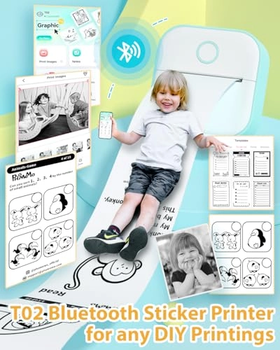 Mini Portable Bluetooth Thermal Label Printer