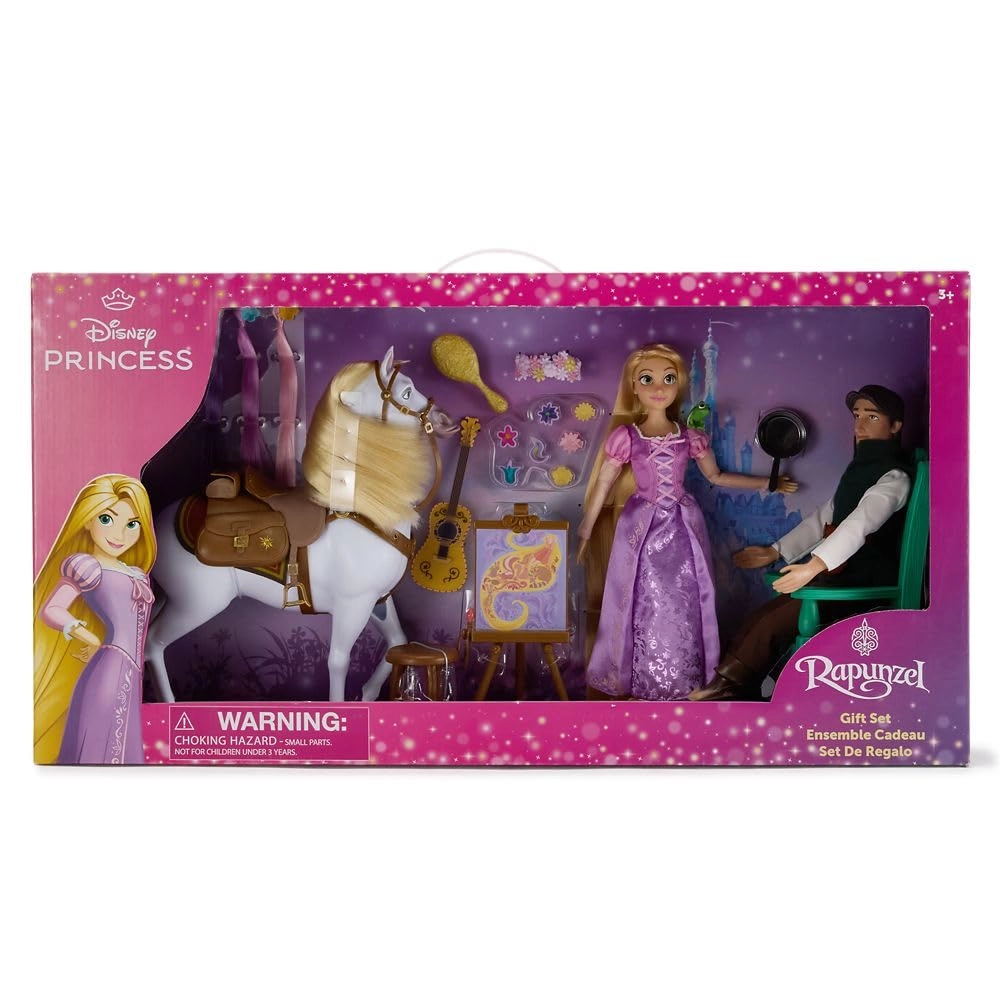 Disney Store Aurora Doll Gift Set - Sleeping Beauty Play Set Prince Phillip & Maleficent Ages 3+