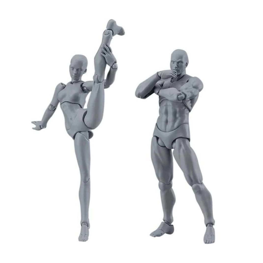 Drawing Figures Model - 2 Action Figures