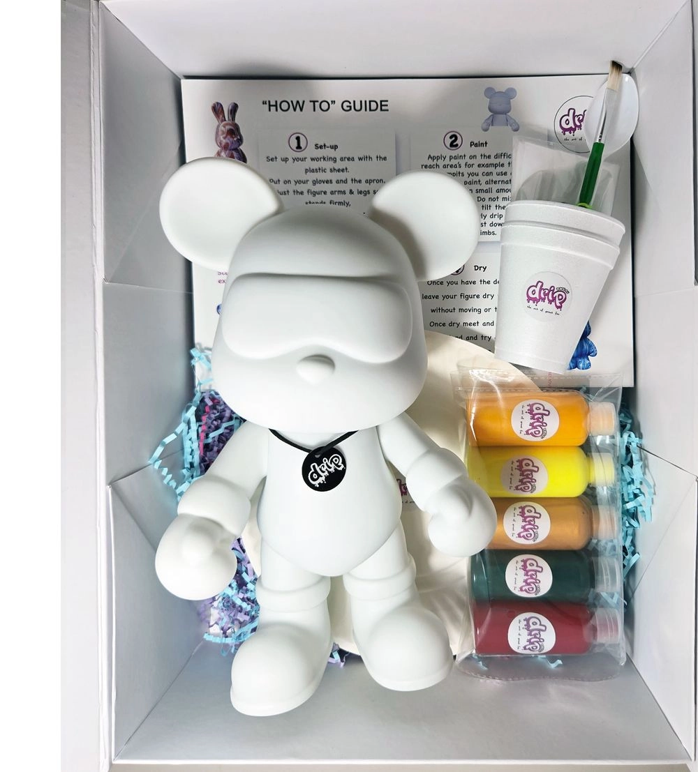 Mega Pouring Paint Bear Figure - XXL 53cm