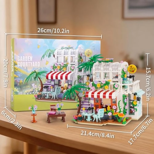 Blumenhaus Building Block Set - Sunshine Greenhouse 775 pcs