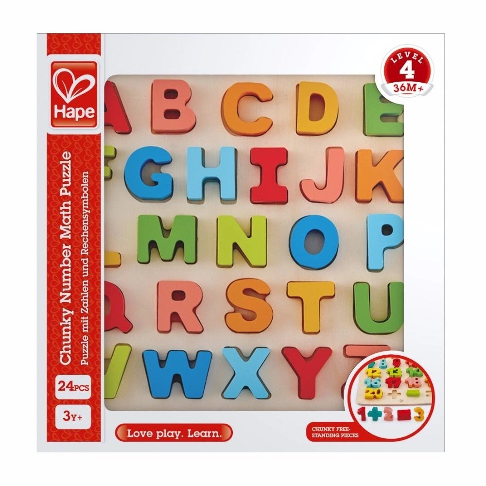 Chunky Alphabet Puzzle - 3 +