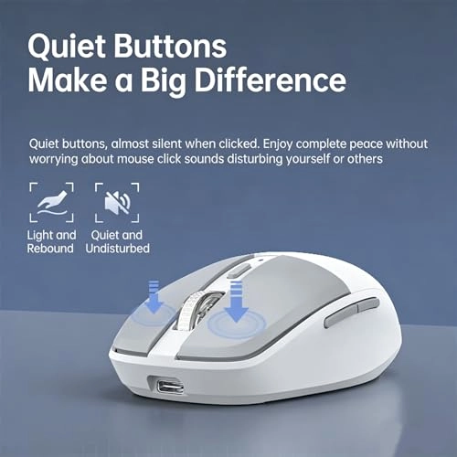Vertical Mouse - Bluetooth USB