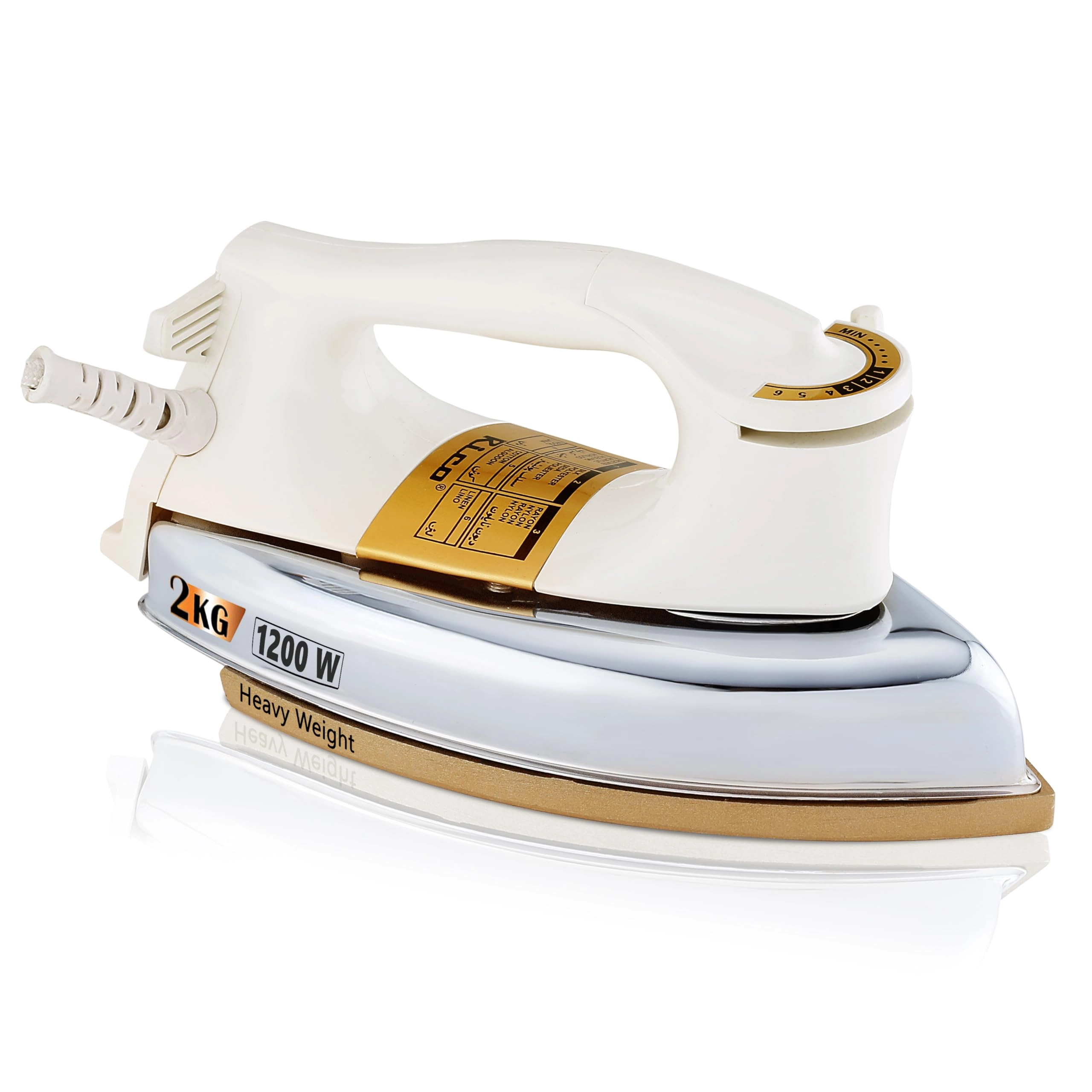 Rico Design AI14 - 1200W Heavy Dry Iron