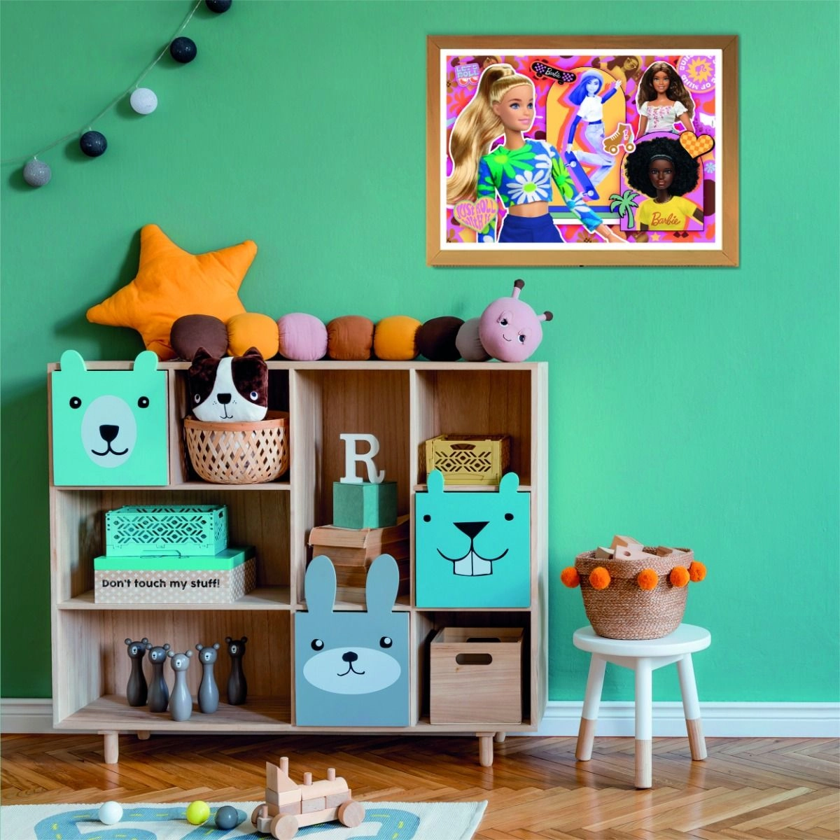 Sporty Barbie Super Color Puzzle (527-25753) - 104 pcs