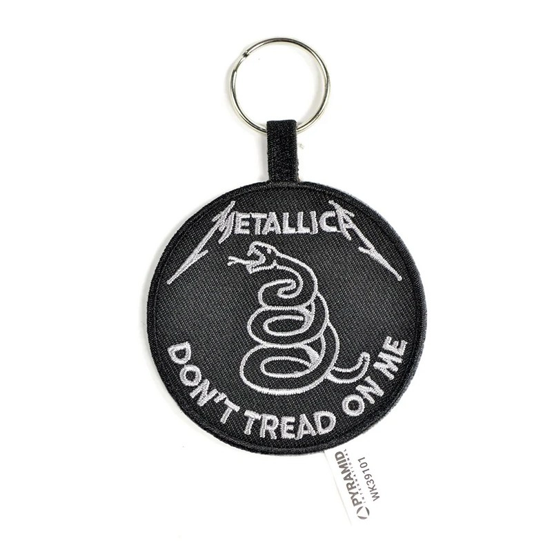 Metallica Don't Tread On Me Woven Keychain