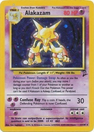 Pokemon USA, Inc. Alakazam 1 - 1pcs