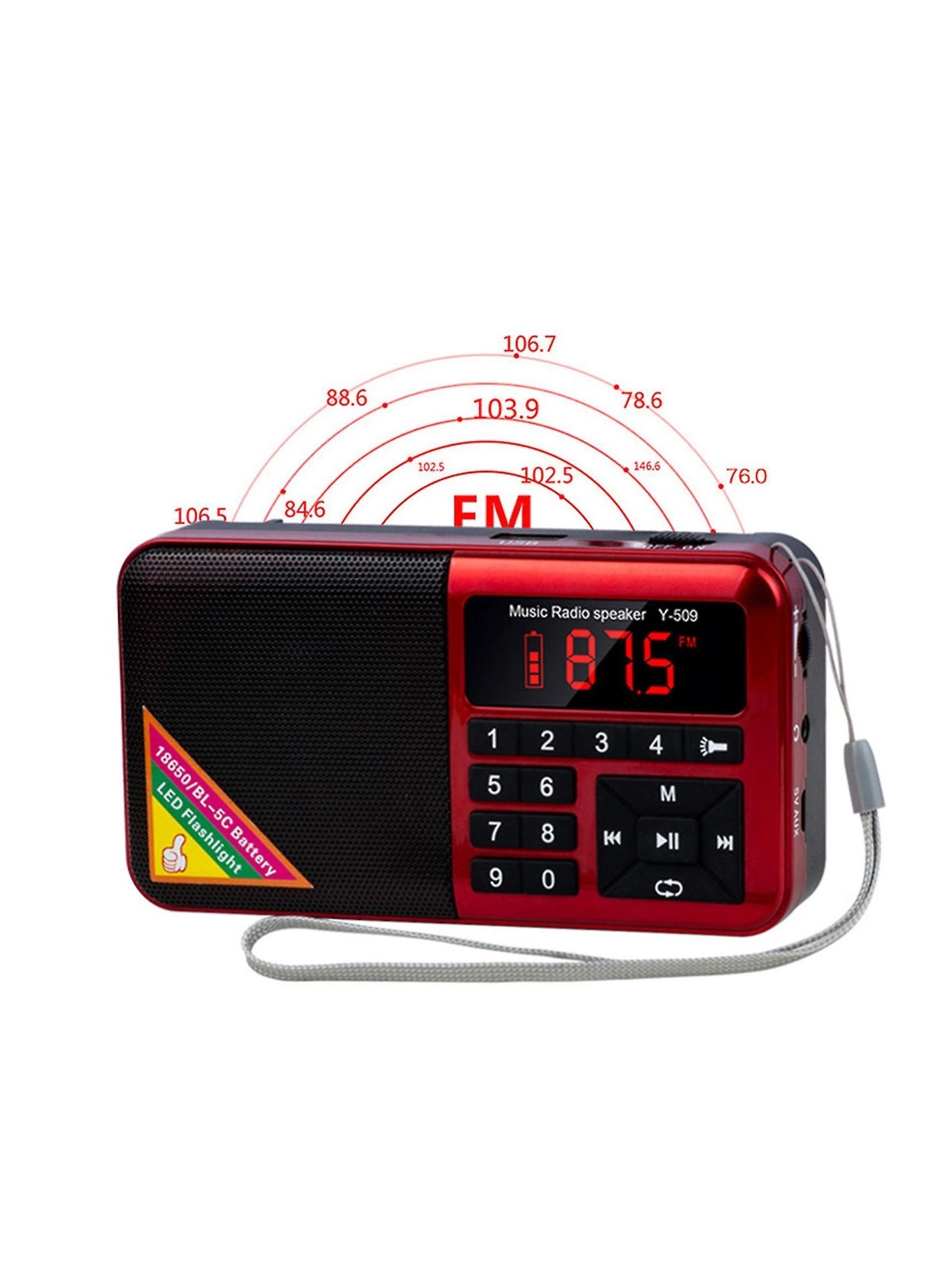 Bluetooth Radio Speaker - FM