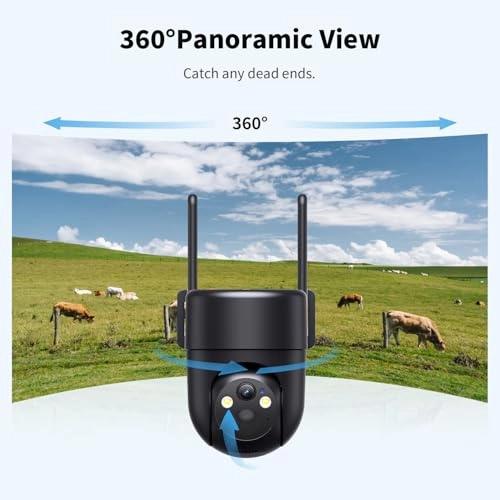 Cellular Security Camera Outdoor 2K