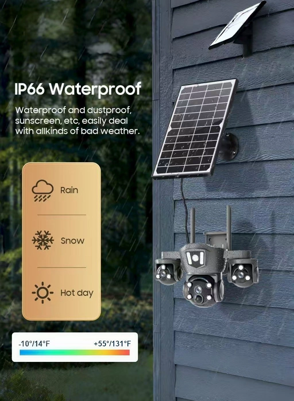 Outdoor Security Camera 6K