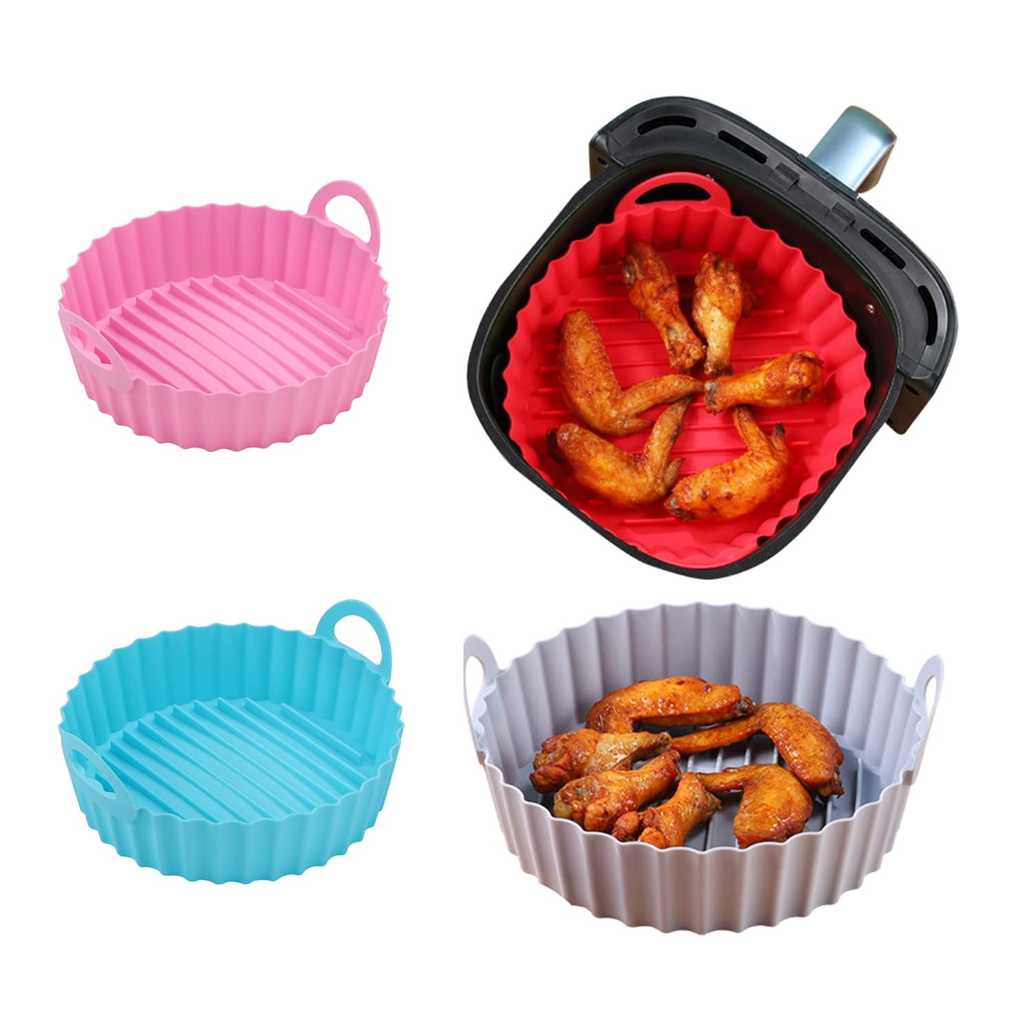 Silicone Air Fryer Liner - 2 Pack