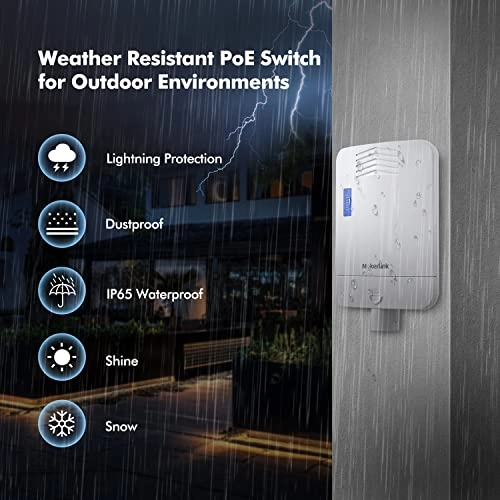 6 Port Gigabit PoE Switch - 6-ports