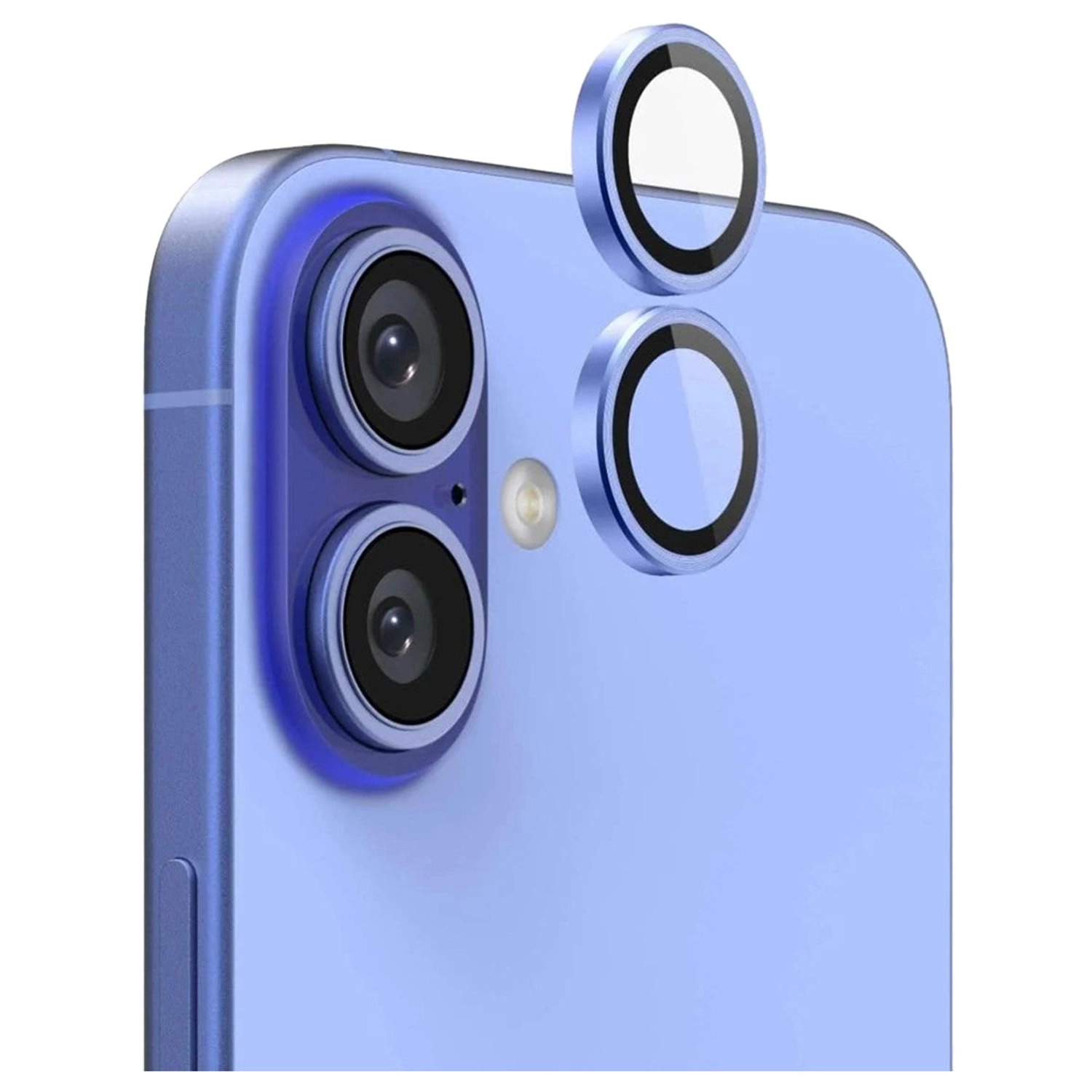 Helix Lens Protector - Blue iPhone 16