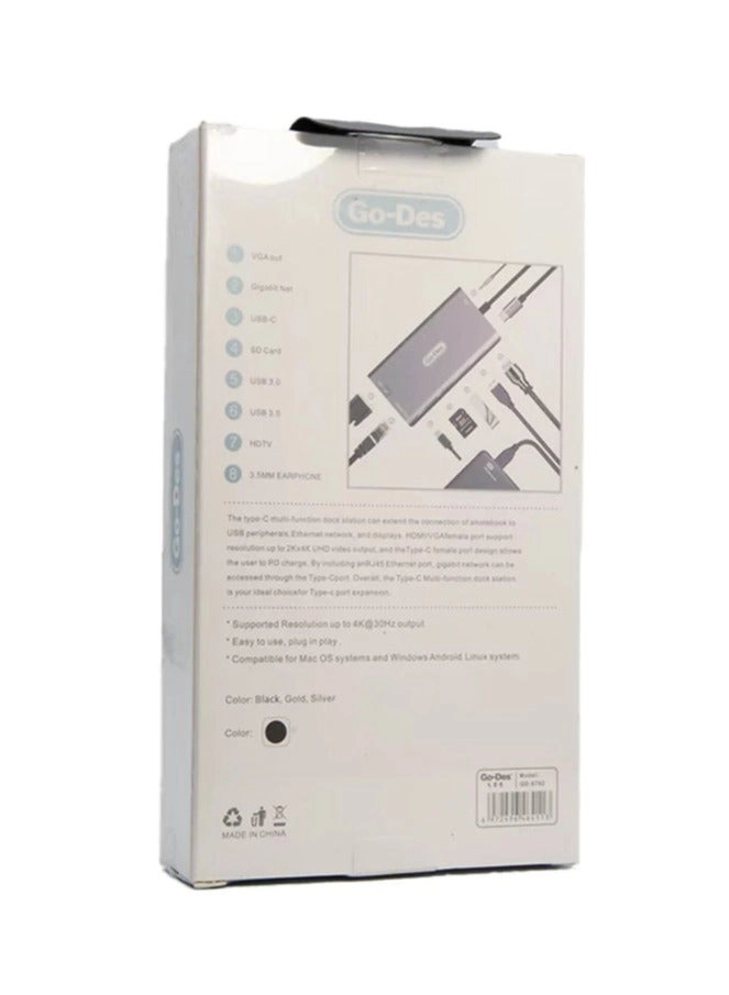 GD-8792 - 4-in-1 4K HDMI USB 3.0
