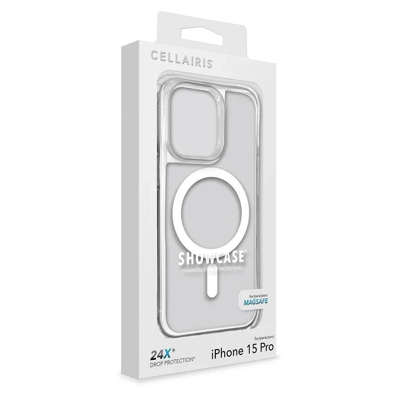 Showcase Clear Case with MagSafe for Apple Iphone 15 Pro