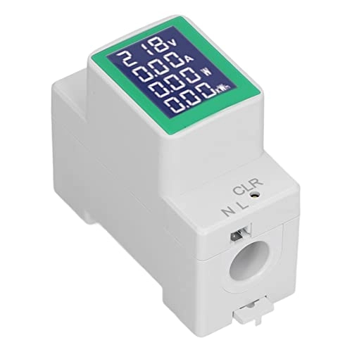 AC DIN Rail Meter - AC50-300V 0-100A