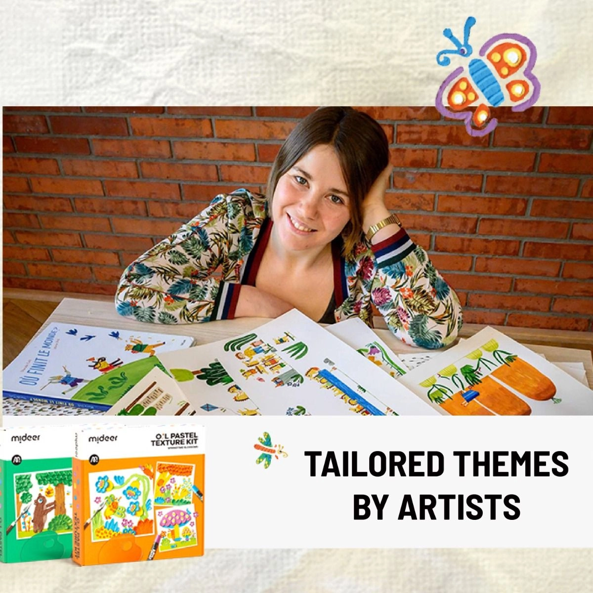 Oil Pastel Kit - Forest Adventures