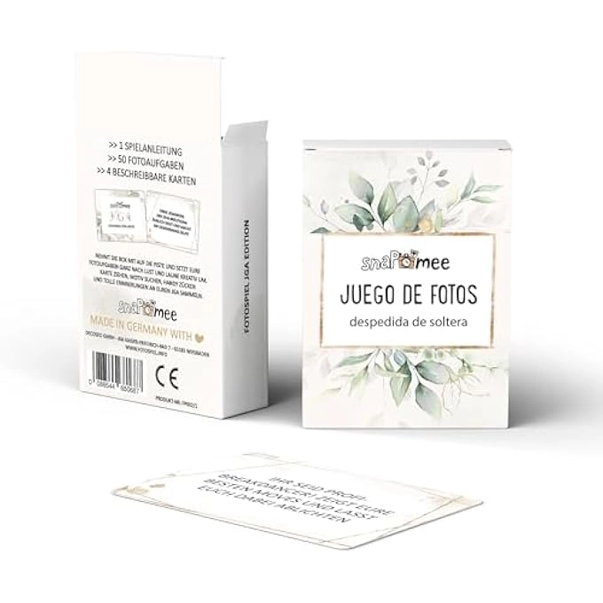 Fotospiel Bachelorette Party Photo Game - Spanish 18 years and up