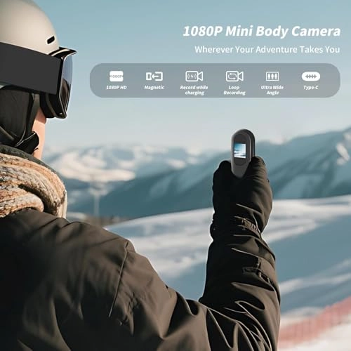 Magnetic Mini Body Camera - 1080P