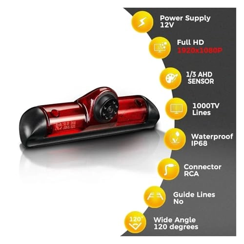Reversing Camera - Night vision Wired 1080P