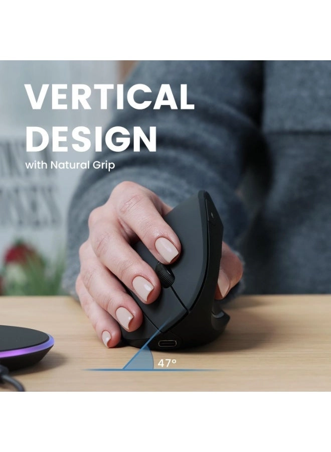 PERIMICE-713R Vertical Mouse - Radio Frequency