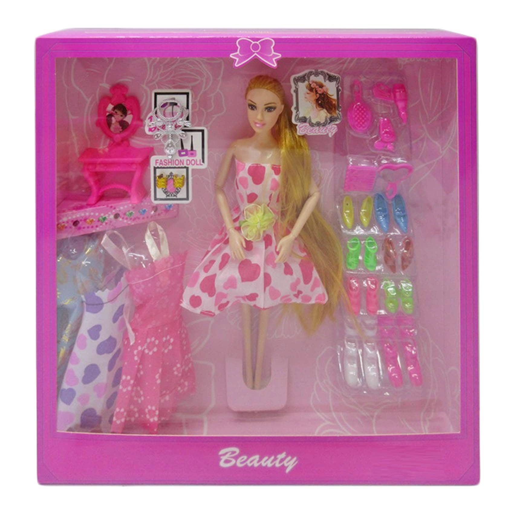 Carrefour Baby Jess Fashion Doll - Beauty Playset Ages 3+