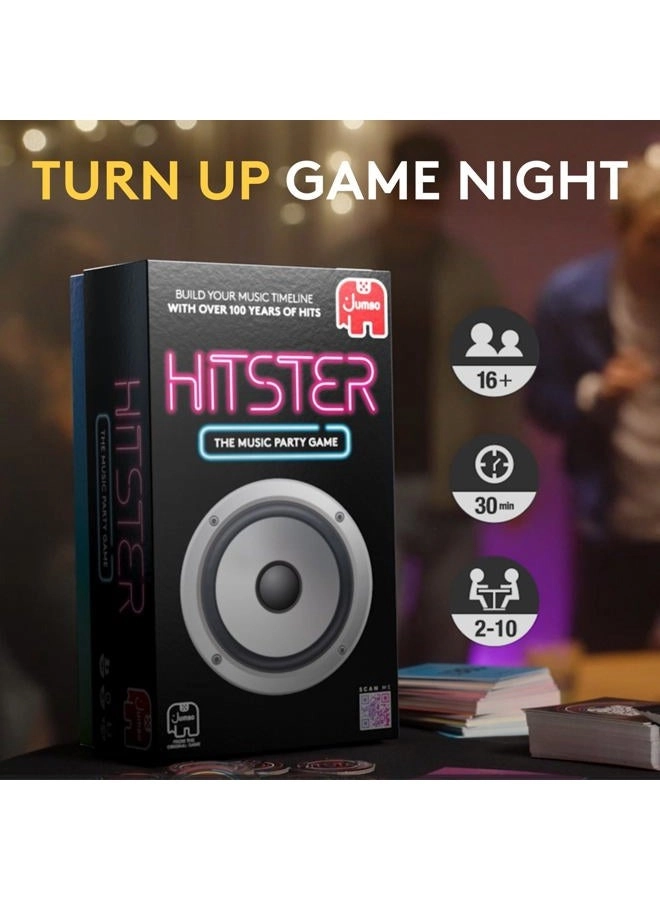 Hitster - 2-10 Players 300 Plus Iconic Hits