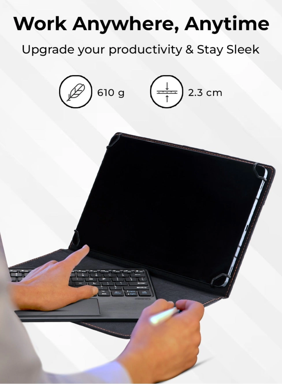 Keyboard Case for 9-11-inch tablets