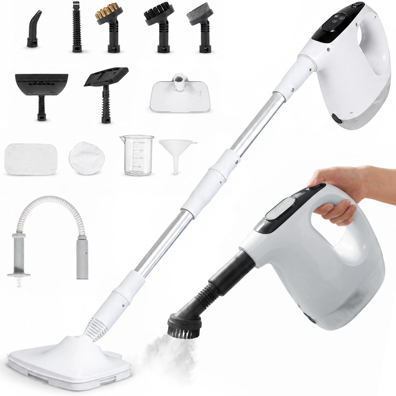VexNook Multifunctional Steam Cleaner - 0.5 liters