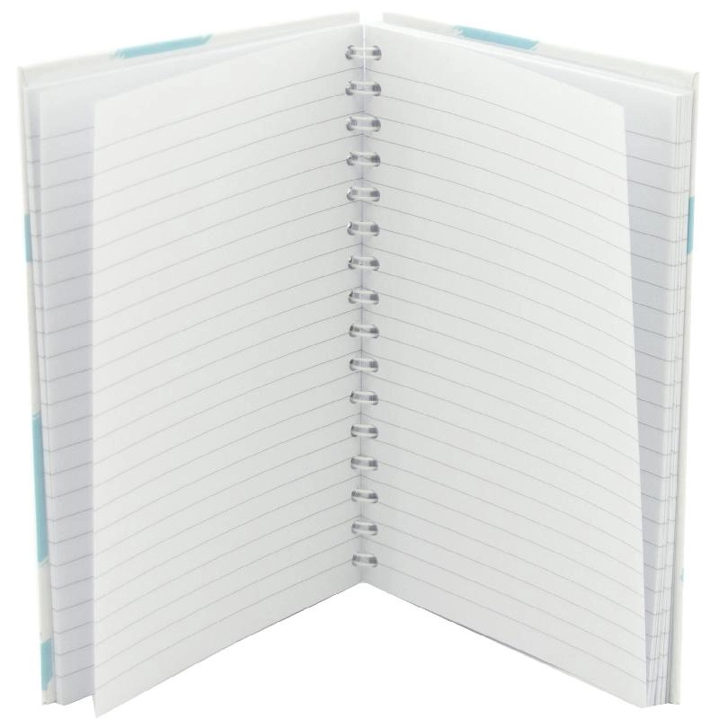 Notebook 19 X 26 cm Spiral - Grid 100 Sheets