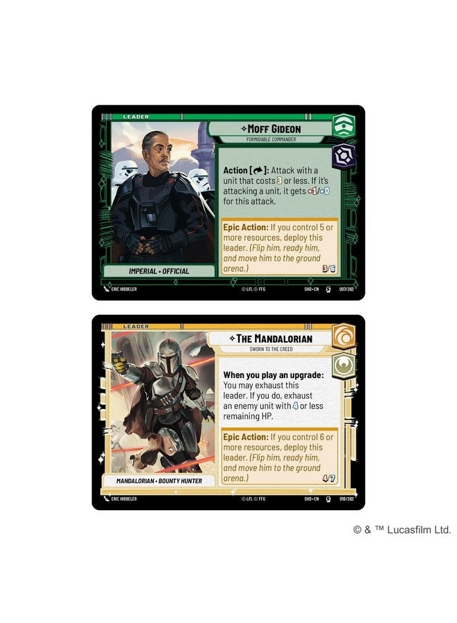 Star Wars: Unlimited Shadows of The Galaxy Starter Set - Trading Card Game