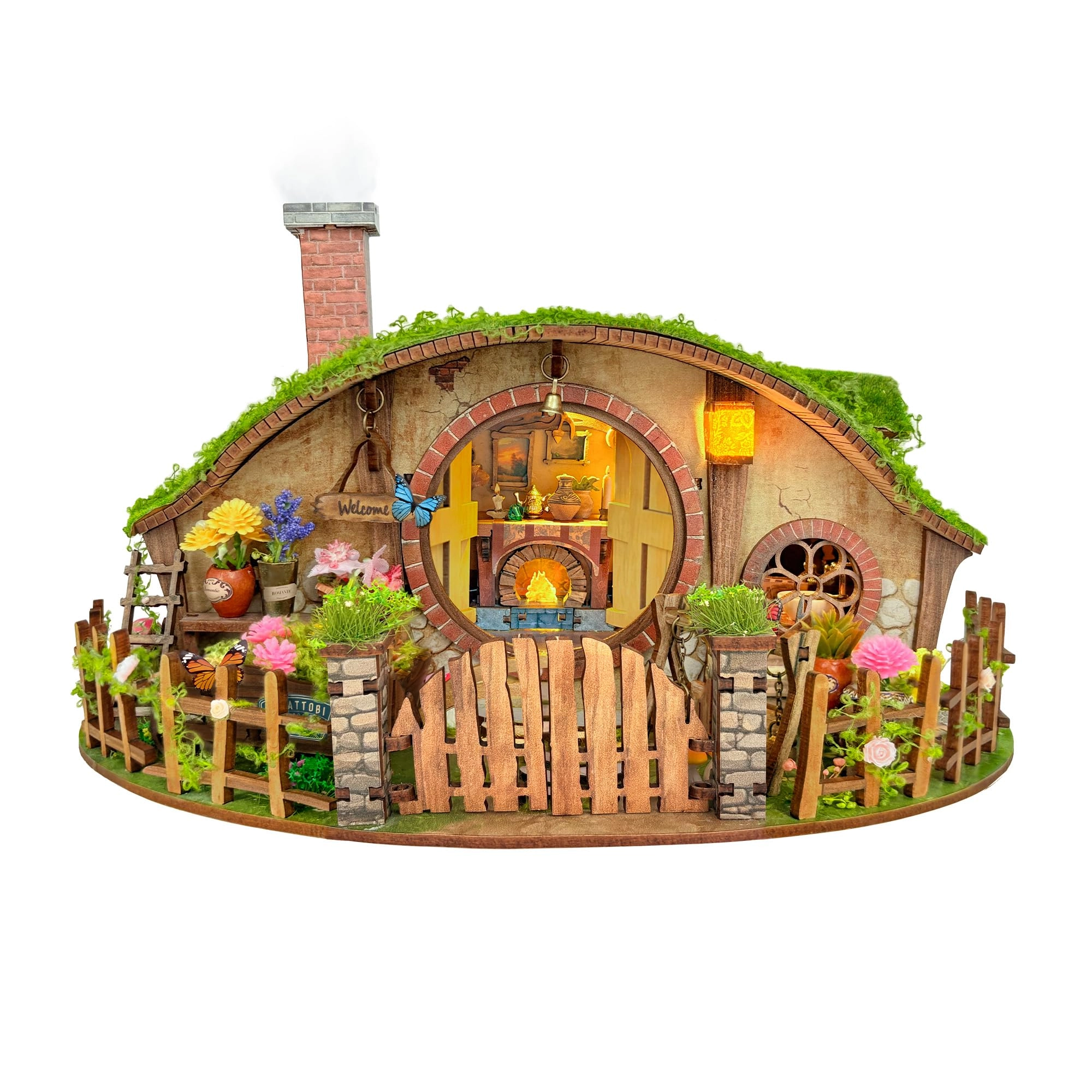 Book Nook Kit - Animal, Beach, Christmas, Fantasy, Floral, Forest, Halloween, Movie, Music, Princess 1:24