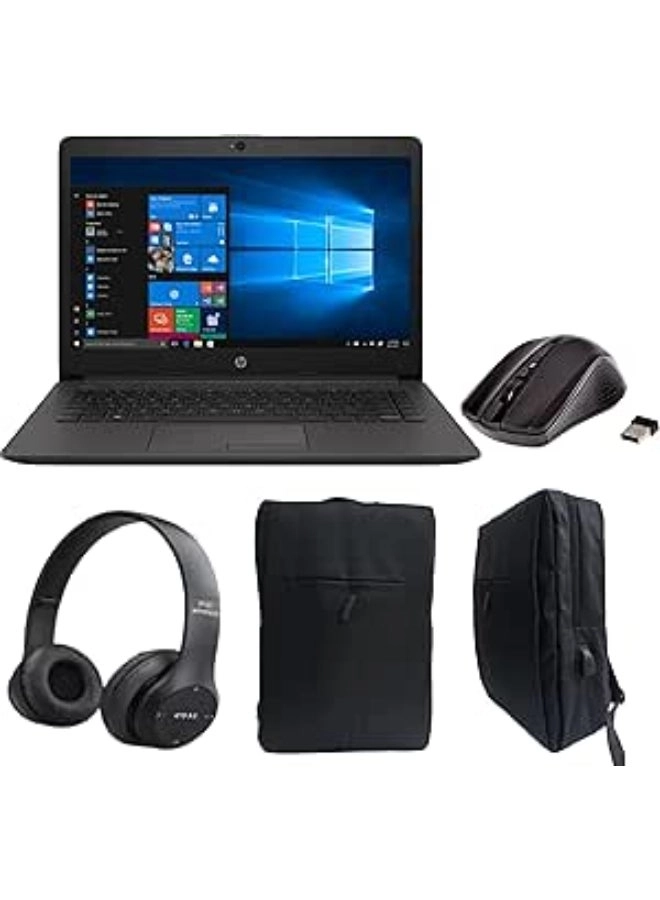 HP G Series 240 G8 - 14'' Core i5-1035G7 16GB DDR4 512GB SSD + Laptop Bag + W/L Mouse + BT Headphone
