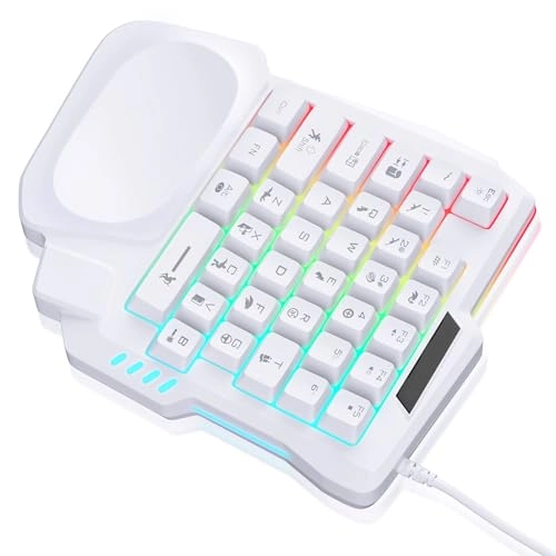 One Handed Gaming Keyboard - Wired