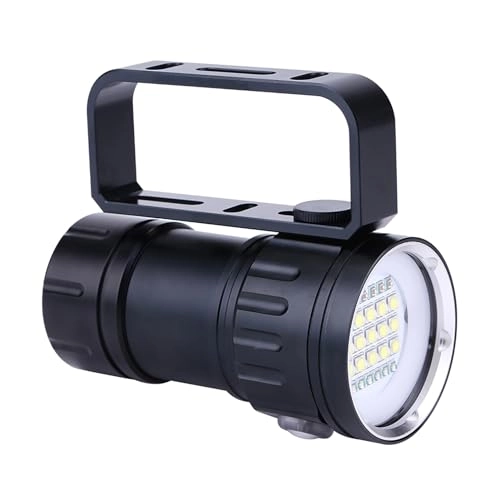 Rechargeable LED Diving Flashlight - 120 degrees
