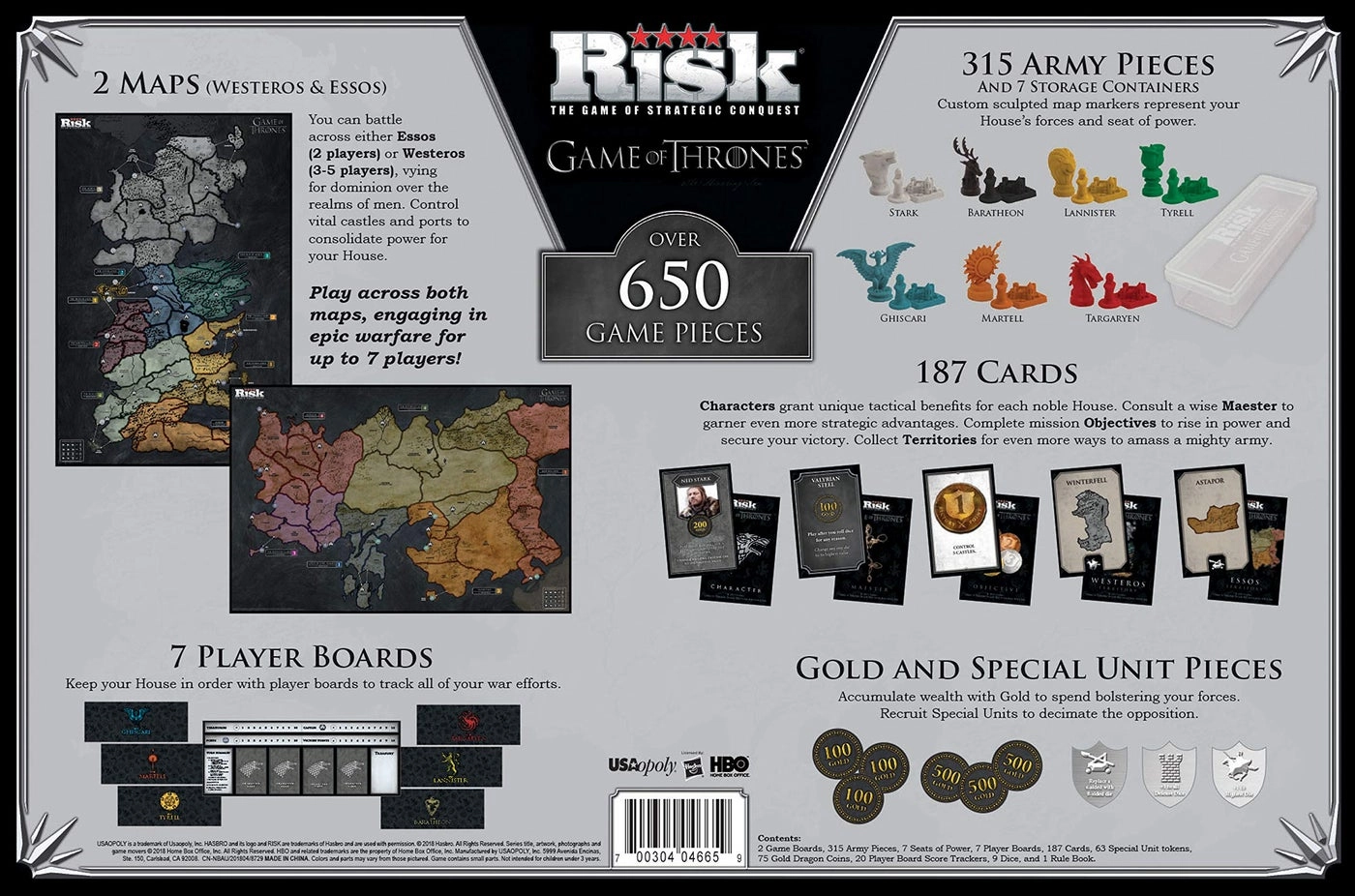 Risk: Game of Thrones Edition