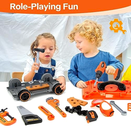 Kids Tool Bench - 3+ 79 pieces