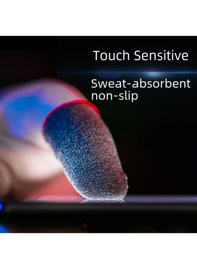 Feizhi Game Finger Set - 24 Needle White Copper Fiber