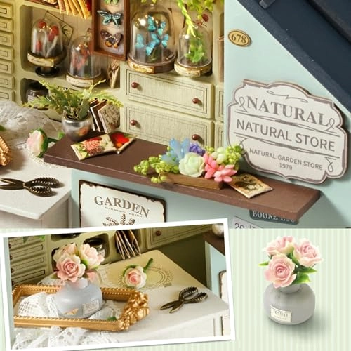 Miniature Dollhouse - Creative Room with Furniture