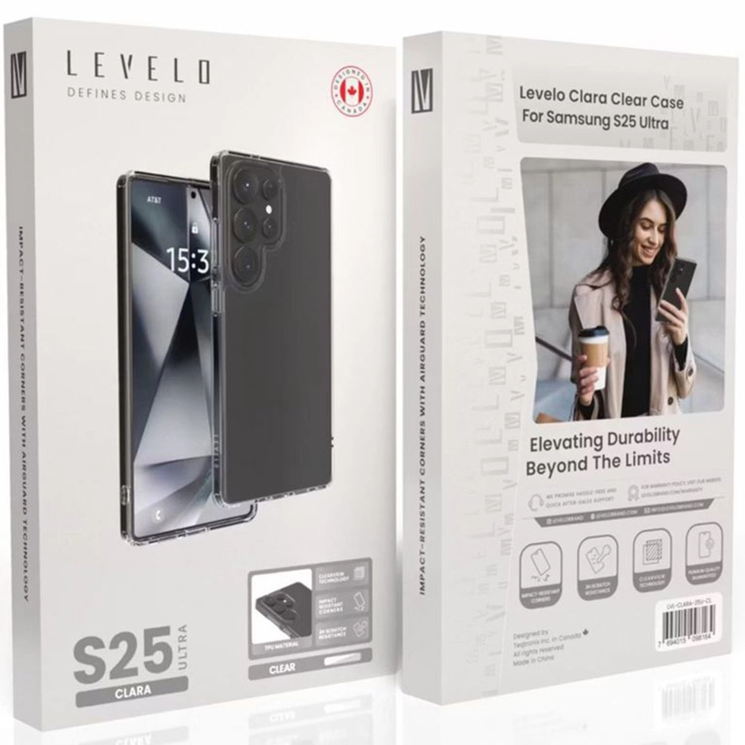 Clara Clear Case for Samsung Galaxy S25 Ultra