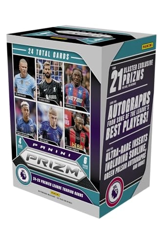 Prizm English Premier League EPL Soccer Hobby Blaster Box